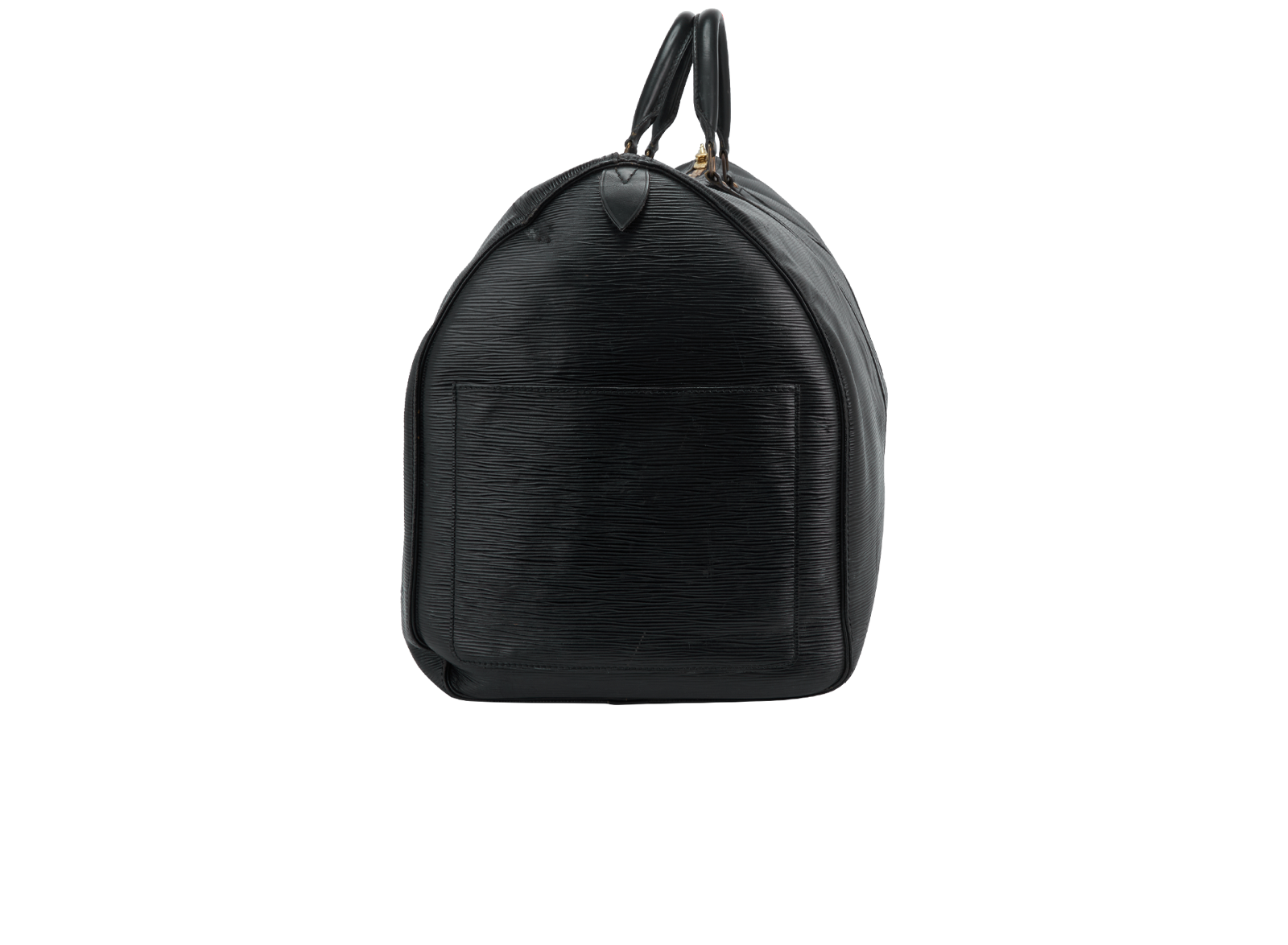 Keepall 60, &pound;595, Handbags, Black, Leather, Bottom view